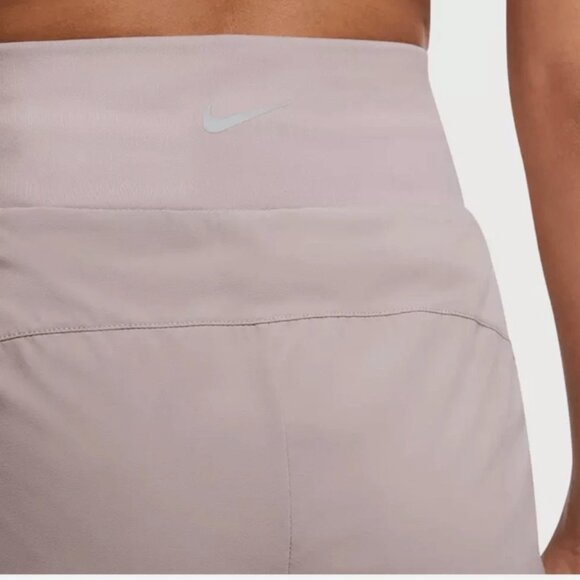 NIKE Bliss Dri-fit Fitness High-waisted 3" Brief-lined Shorts DX6018-019 NWT XL - Picture 6 of 14
